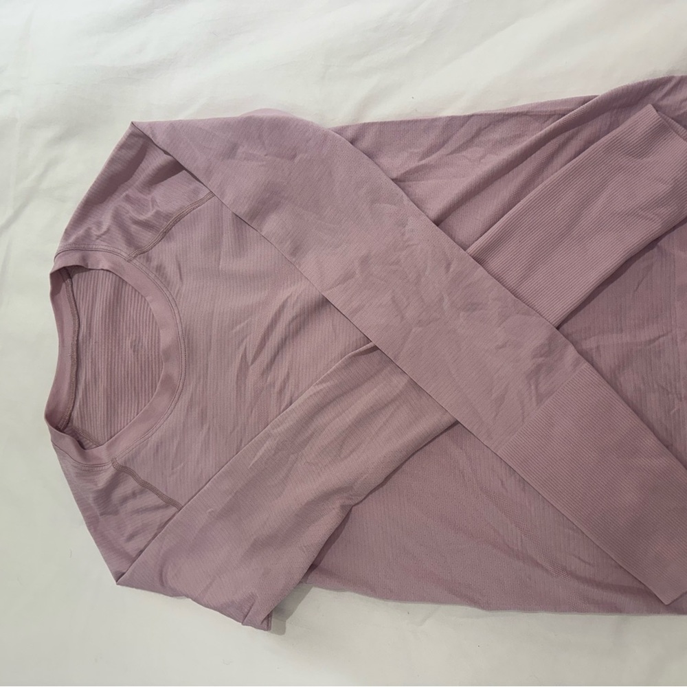 lululemon athletica Mauve Long Sleeve Top